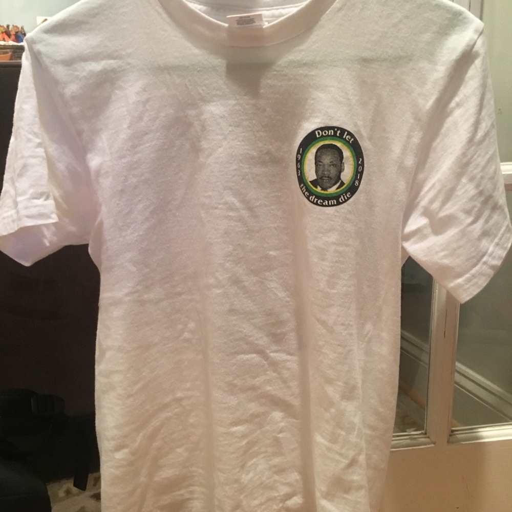 Supreme Mlk tee “white”